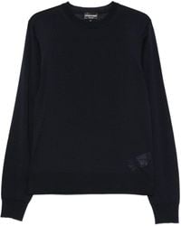 Emporio Armani - Virgin Wool Pullover - Lyst