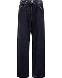 The Attico - Double-Waistband Baggy Jeans - Lyst