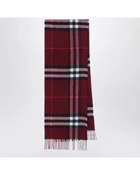 Burberry - Scarf With Check Pattern - Lyst