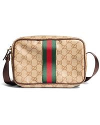 Gucci - Web Detail Gg Mini Bag - Lyst