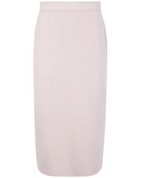 D.exterior - Merinos Comfort Short Skirt - Lyst