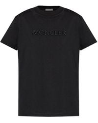 Moncler - T-Shirt With Logo - Lyst