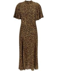 Twinset - Twin Set Animal Print Dress - Lyst