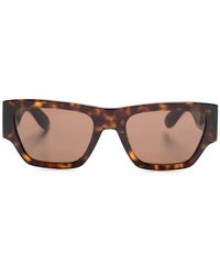 McQueen - Pvc Sunglasses - Lyst