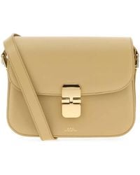 A.P.C. - Leather Small Grace Crossbody Bag - Lyst