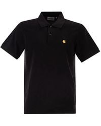 Carhartt - Short-Sleeved Piqué Polo Shirt - Lyst