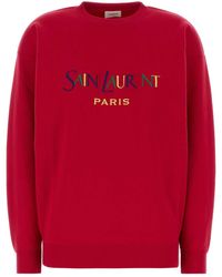 Saint Laurent - Paris Sweatshirt - Lyst