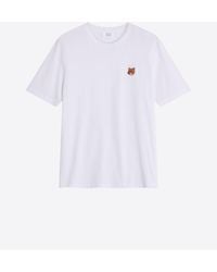 Maison Kitsuné - Fox Head Regular T-Shirt For - Lyst