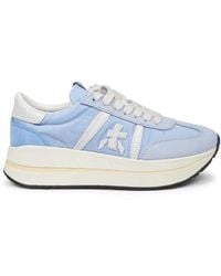 Premiata - Sneakers With Calf Leather - Lyst