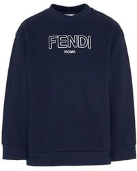 Fendi - Jersey With Logo - Lyst