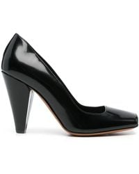 KHAITE - Leather Cedar Pumps - Lyst
