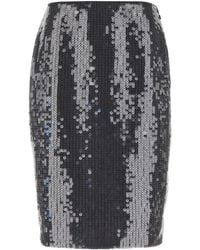 ROTATE BIRGER CHRISTENSEN - Rotate Birger Christensen 'Net Sequin Midi' Skirt - Lyst