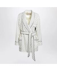 Valentino - Supergrain Jacket With Plusdepois Print - Lyst