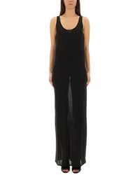 Saint Laurent - Lurex Knit Dress - Lyst