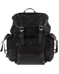 Tod's - Medium Fabric And Leather Backpack - Lyst