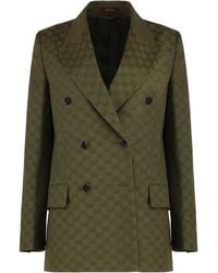 Maison Margiela - Cotton Blend Blazer - Lyst