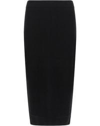 Max Mara - 'Gamma' Knit Sheath Skirt - Lyst