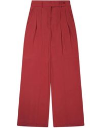 Alberta Ferretti - Wide Leg Tailored Pants - Lyst