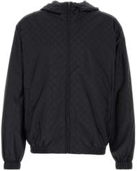Gucci - Gg Jacquard Nylon Zip Jacket - Lyst