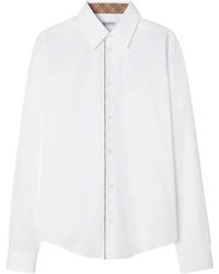 Burberry - Cotton Shirt - Lyst