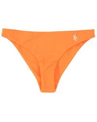 Sporty & Rich - Sporty & Rich Bikini Briefs With Logo - Lyst