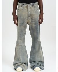Rick Owens - Bolan Bootcut Mineral Pearl Denim Pants - Lyst
