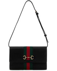 Gucci - Horsebit Shoulder Bag - Lyst