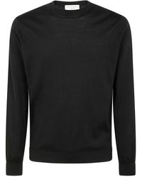 FILIPPO DE LAURENTIIS - Long Sleeves Round Neck Sweater - Lyst