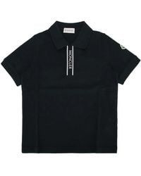 Moncler - Jr Ss Polo - Lyst