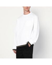 Sacai - Cotton Shirt - Lyst