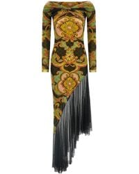 Etro - Asymmetric Double Layer Dress - Lyst