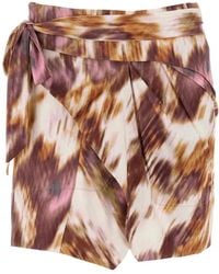 Isabel Marant - Isabel Marant Etoile Cotton Berenice Mini Skirt - Lyst