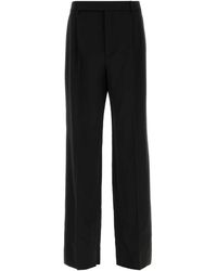 Saint Laurent - Grain-Textured Dress Pants - Lyst