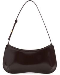 Jacquemus - Bordeaux Cotton Shoulder Bag - Lyst