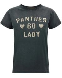 Valentino Garavani - 'Panther Lady' T-Shirt - Lyst