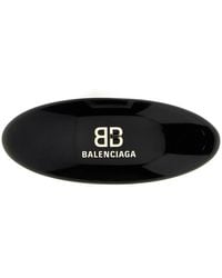 Balenciaga - Logo Hair Clip - Lyst