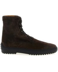 Tod's - 'Winter' Ankle Boots - Lyst
