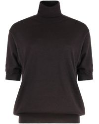 Prada - Solid Turtle Neck Sweater - Lyst