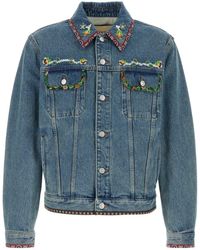 Valentino Garavani - Denim Jacket - Lyst
