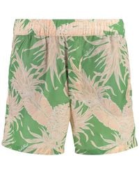 Valentino - Printed Swim Shorts - Lyst