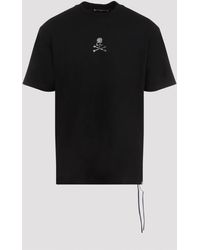 Mastermind Japan - Black Wool Swarovski® Crystals Tee - Lyst