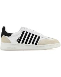 DSquared² - Leather Boxer Sneakers - Lyst