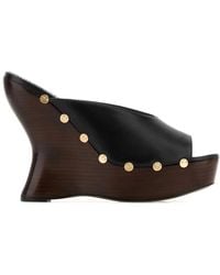 Magda Butrym - Re26Wedgesandalstwokolorleather - Lyst