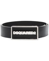 DSquared² - Logo Buckle Belt - Lyst