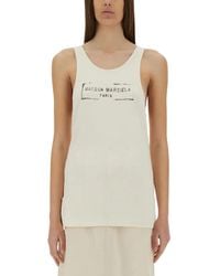 Maison Margiela - Viscose Cotton Tops - Lyst