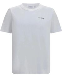 Off-White c/o Virgil Abloh - Crew Neck T-Shirt - Lyst