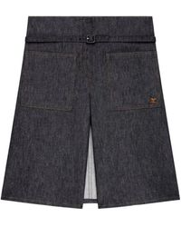 Courreges - Denim Shorts - Lyst