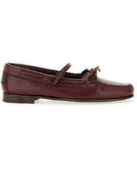 Hereu - Mary Jane Lorea Supple Shiny" Moccasins - Lyst
