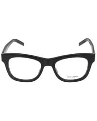 Saint Laurent - Eyeglasses Sl M159 001 Transpare/20/140 - Lyst