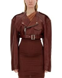 Rick Owens - Leather Jacket - Lyst